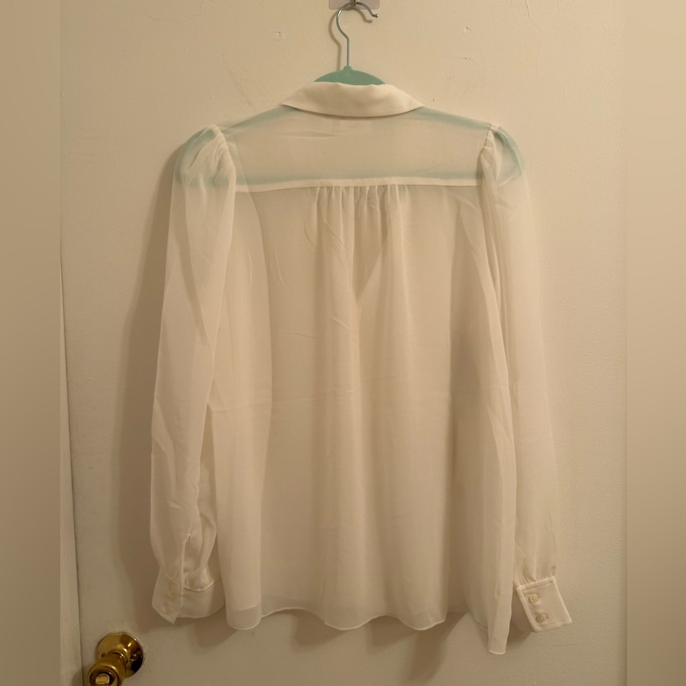 NWT Aritzia Wilfred Josephine Blouse - Picture 5 of 7